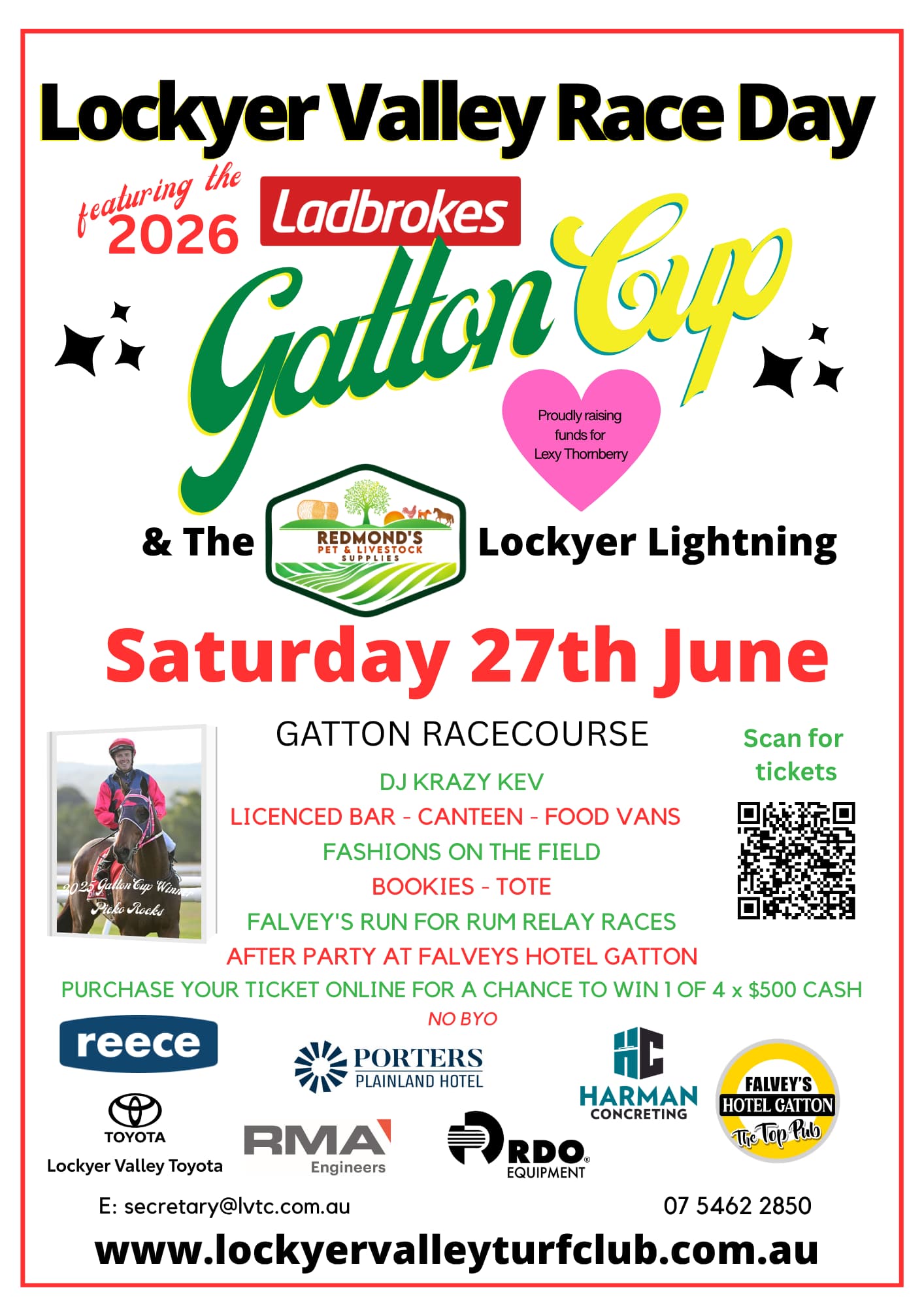 2026 Ladbrokes Gatton Cup - Lockyer Valley Race Day